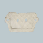 Toyota Fortuner 7D Stitched Floor Mat 4th Piece - Beige - 2016-2021